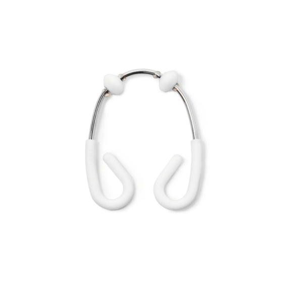 Umbra Flex Double Shower Rings - White - Picture 1 of 4